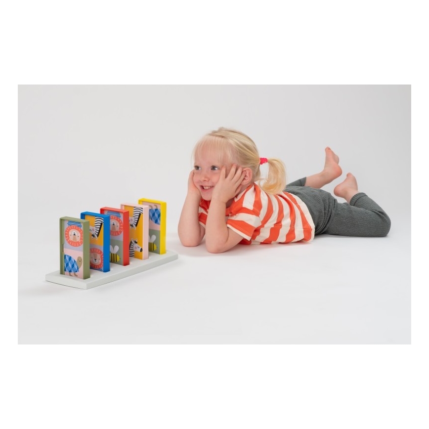 Taf Toys - Domine za otroke 4v1 živali