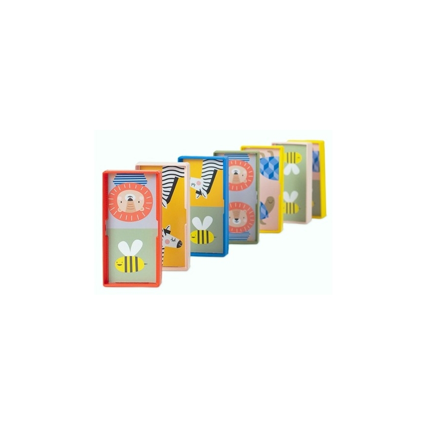 Taf Toys - Domine za otroke 4v1 živali