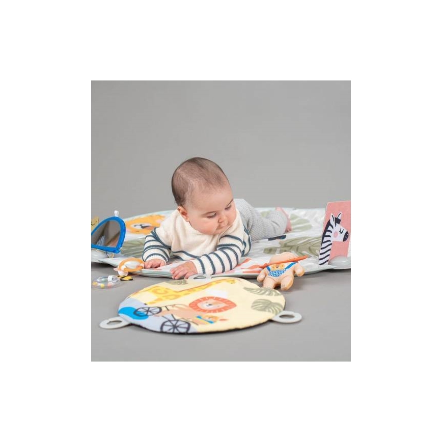 Taf Toys - Otroška igralna podloga s trapezom savana 2xAAA