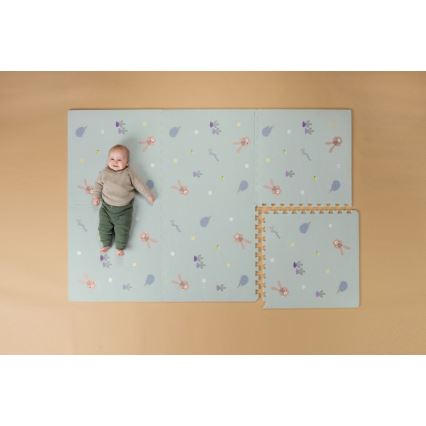 Taf Toys - Otroška igralna podloga XL Puzzle Vrt