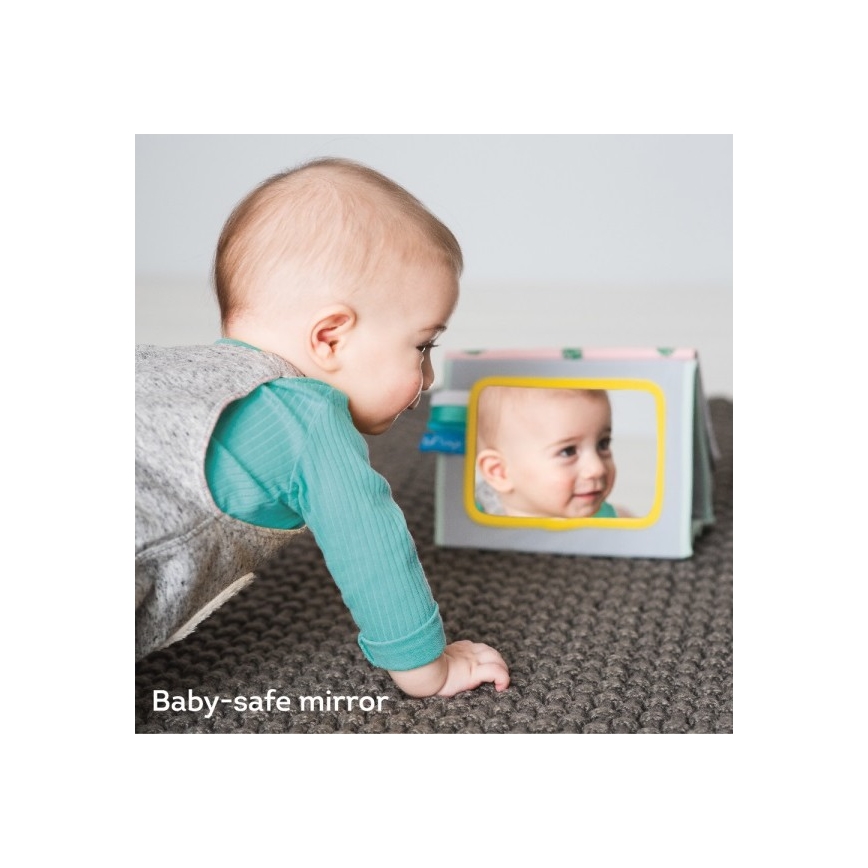 Taf Toys - Otroška tekstilna knjiga z ogledalom koala