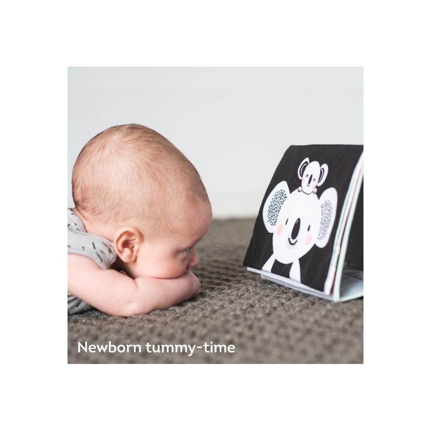 Taf Toys - Otroška tekstilna knjiga z ogledalom koala