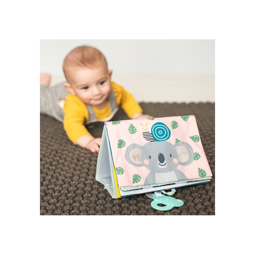 Taf Toys - Otroška tekstilna knjiga z ogledalom koala