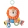 Taf Toys - Plišasta igrača z grizali 25 cm lev