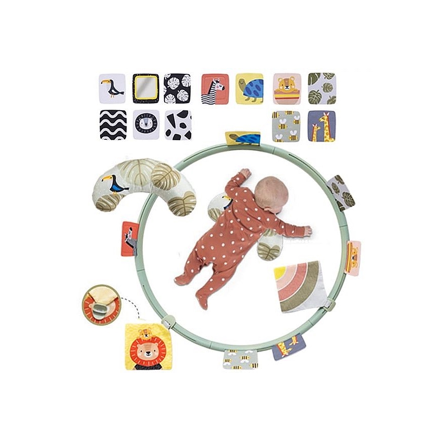 Taf Toys - Tummy time obroč pr. 90 cm savana