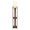 Talna lampa AYD 1xE27/40W/230V rjava/kremna