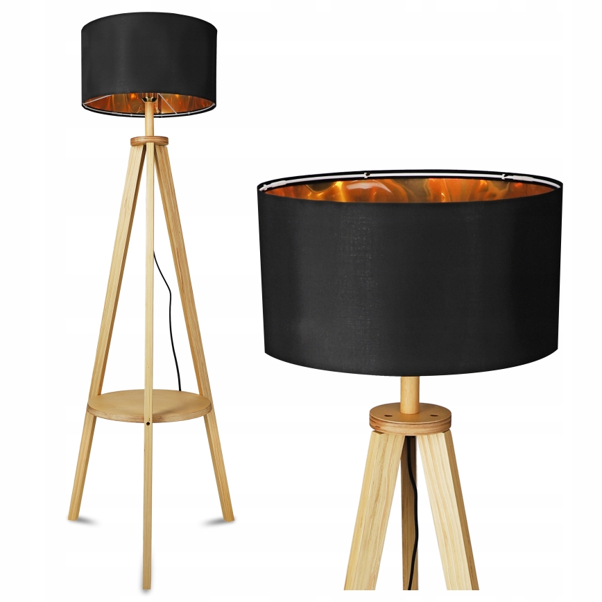 Talna svetilka 1xE27/40W/230V črna