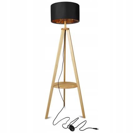 Talna svetilka 1xE27/40W/230V črna