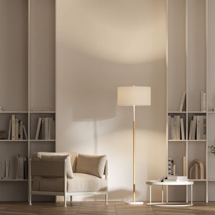 Talna svetilka FOGO 2xE27/15W/230V bela/bežna