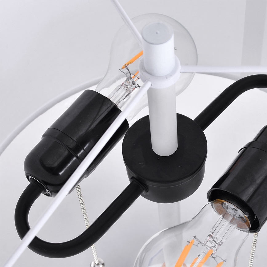 Talna svetilka FOGO 2xE27/15W/230V bela/bežna