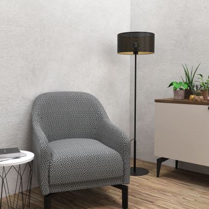 Talna svetilka LOFT SHADE 1xE27/60W/230V črna/zlata