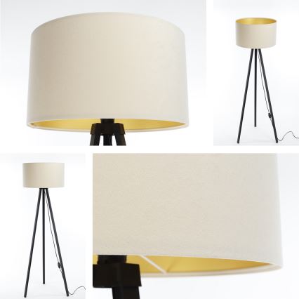 Talna svetilka STANDART 1xE27/60W/230V kremna/wenge