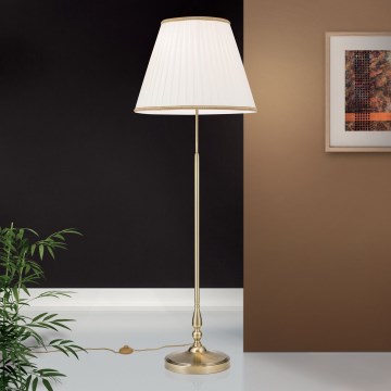 Talna svetilka TONIA 2xE27/60W/230V 154 cm bela/bron