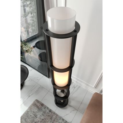 Talna svetilka z policami NOTO 1xE27/40W/230V črna