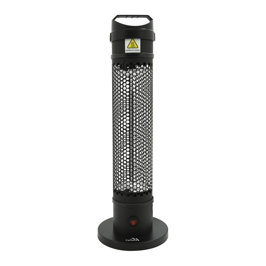 Talni infrardeči grelec 1000W/230V IP44 črna