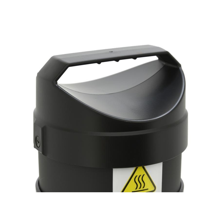 Talni infrardeči grelec 1000W/230V IP44 črna