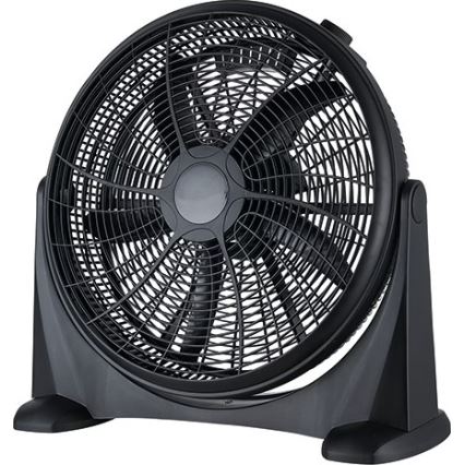 Talni ventilator 100W/230V, premer 50 cm, črn