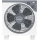 Talni ventilator 45W/230V pr. 37 cm bela/siva