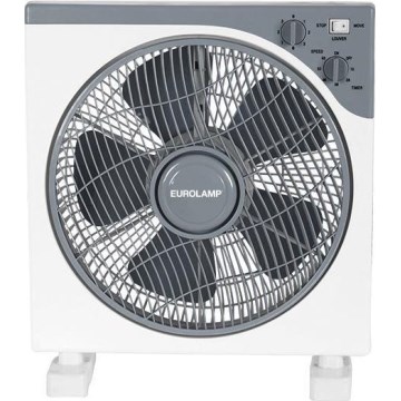 Talni ventilator 45W/230V premera 37 cm, bela/siva