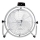 Talni ventilator 90W/230V, premer 45 cm, srebrne barve + daljinski upravljalnik