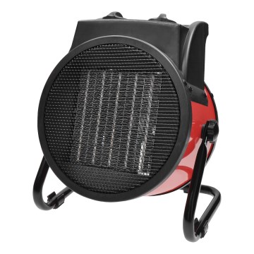 Talni ventilator s keramičnim grelnikom 3000W/230V črna