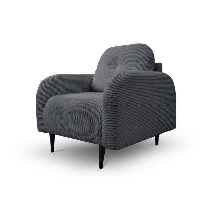 Tapeciran naslanjač CLOUDY siva