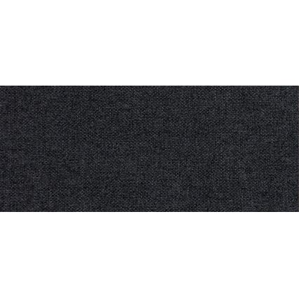 Tapecirana univerzalna raztegljiva sedežna garnitura v obliki črke U OXFORD črna/siva