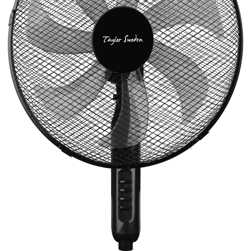 Taylor Swoden - Stojalni ventilator 50W/230V črn