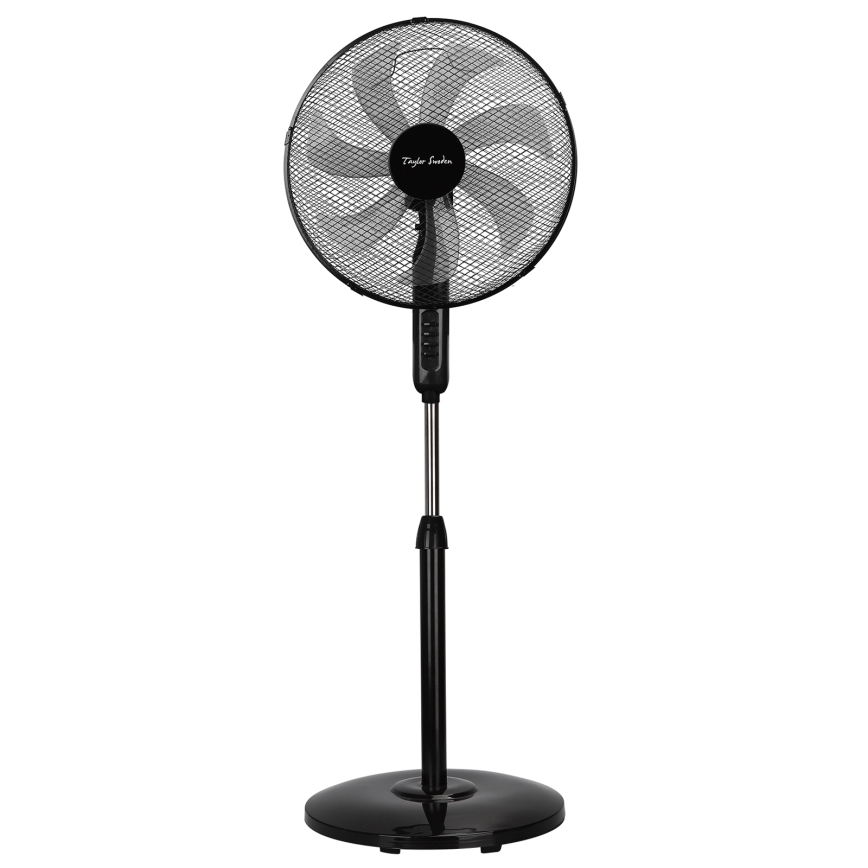 Taylor Swoden - Stojni ventilator 50W/230V 122 cm črn