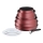 Tefal - 10-delni komplet posode INGENIO DAILY CHEF v bakreni barvi
