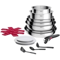 Tefal - 15-delni komplet posode INGENIO COOK iz nerjavečega jekla