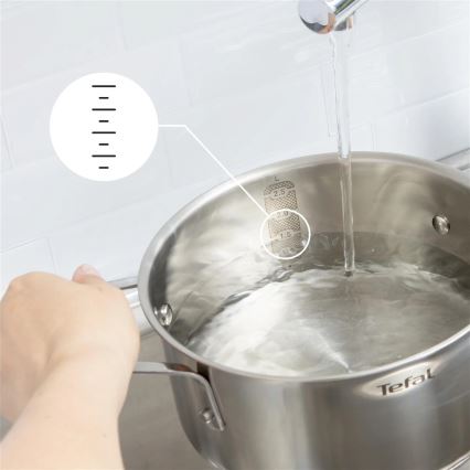 Tefal - 3-delni set loncev DELICIOUS iz nerjavečega jekla