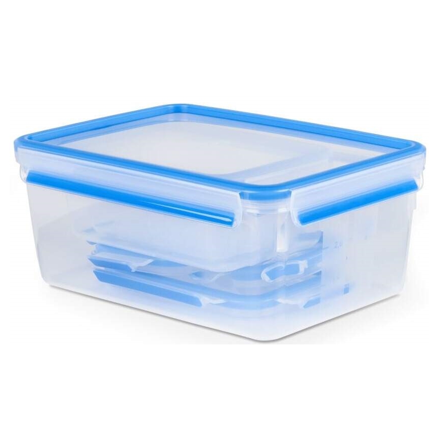 Tefal - 5-delni komplet posod za shranjevanje hrane MASTER SEAL FRESH, v modri barvi