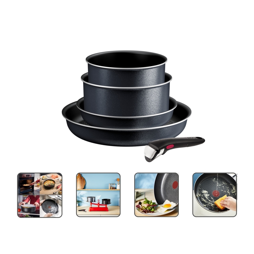 Tefal - 5-delni set posode INGENIO SO LIGHT