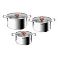 Tefal - 6-delni komplet loncev OPTI'SPACE
