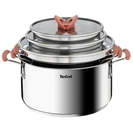 Tefal - 6-delni komplet loncev OPTI'SPACE