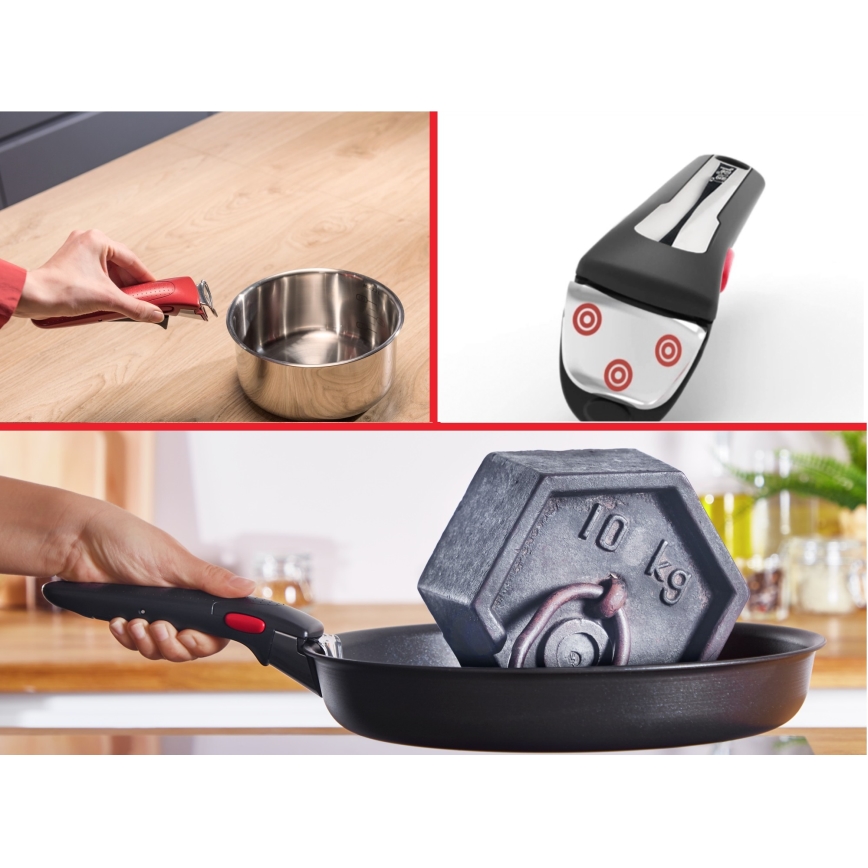 Tefal - 6-delni komplet posode INGENIO DELIGHT