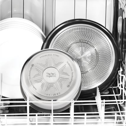 Tefal - 9-delni set posode INGENIO COOK iz nerjavečega jekla