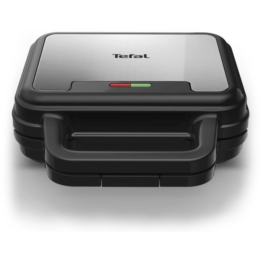 Tefal - Aparat za sendviče ULTRA COMPACT 3v1 700W/230V črna/mat krom