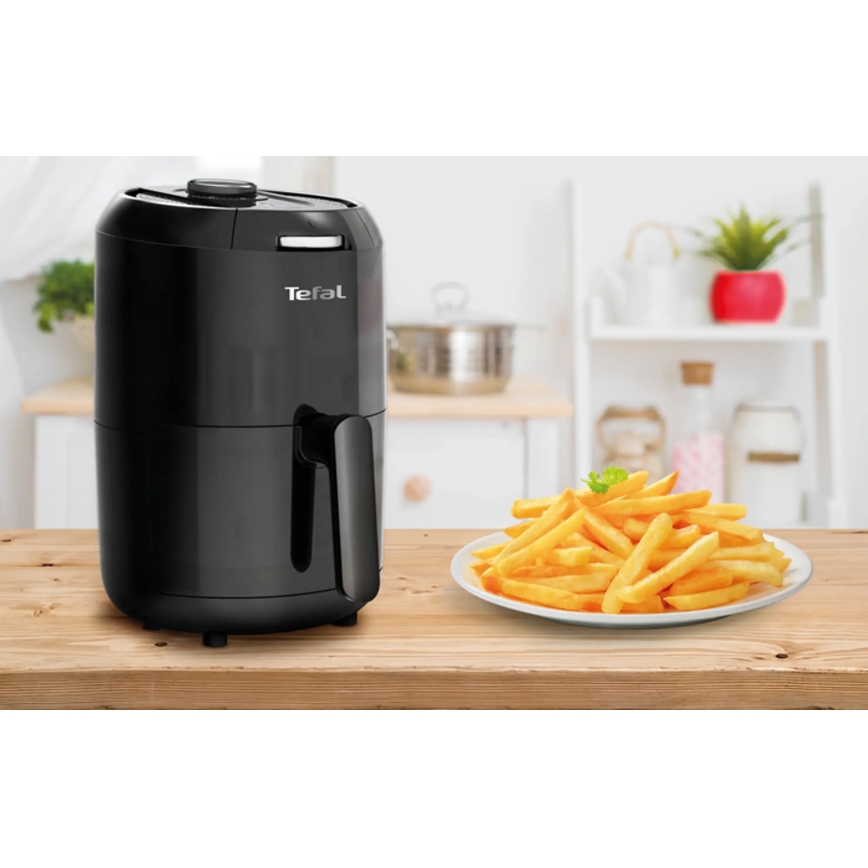 Tefal - Cvrtnik na vroč zrak 1,6 l EASY FRY COMPACT 1030W/230V črna