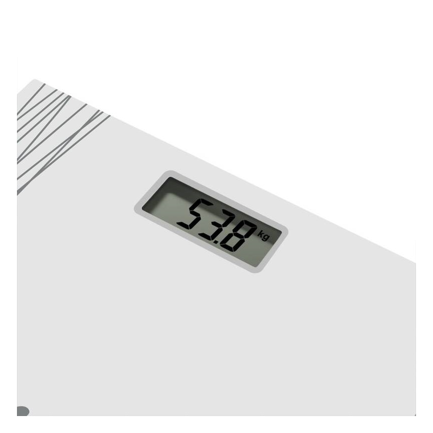 Tefal - Digitalna osebna tehtnica PREMISS 1xCR2032 siva