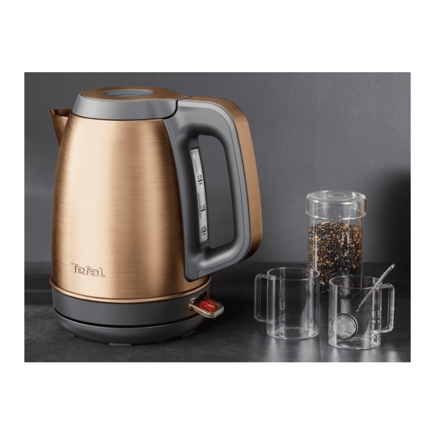 Tefal - Električni kuhalnik vode COPPERTINTO 1,7 l 2400W/230V
