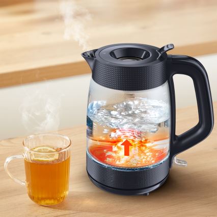 Tefal - Električni kuhalnik vode MORNING GLASS 1,7 l 2000W/230V