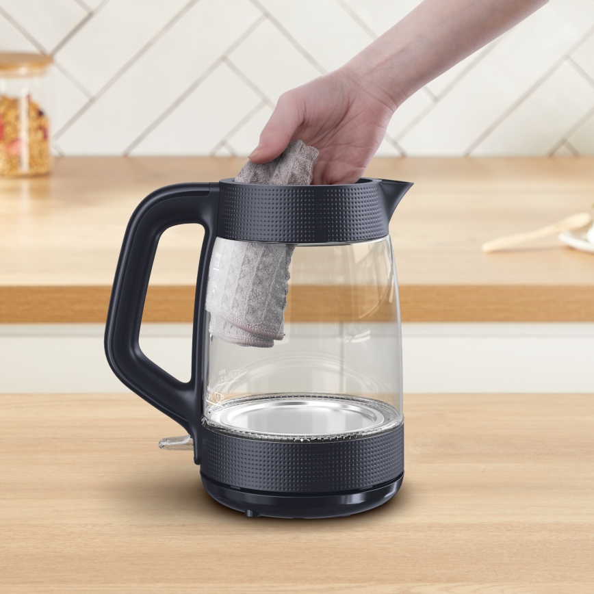 Tefal - Električni kuhalnik vode MORNING GLASS 1,7 l 2000W/230V