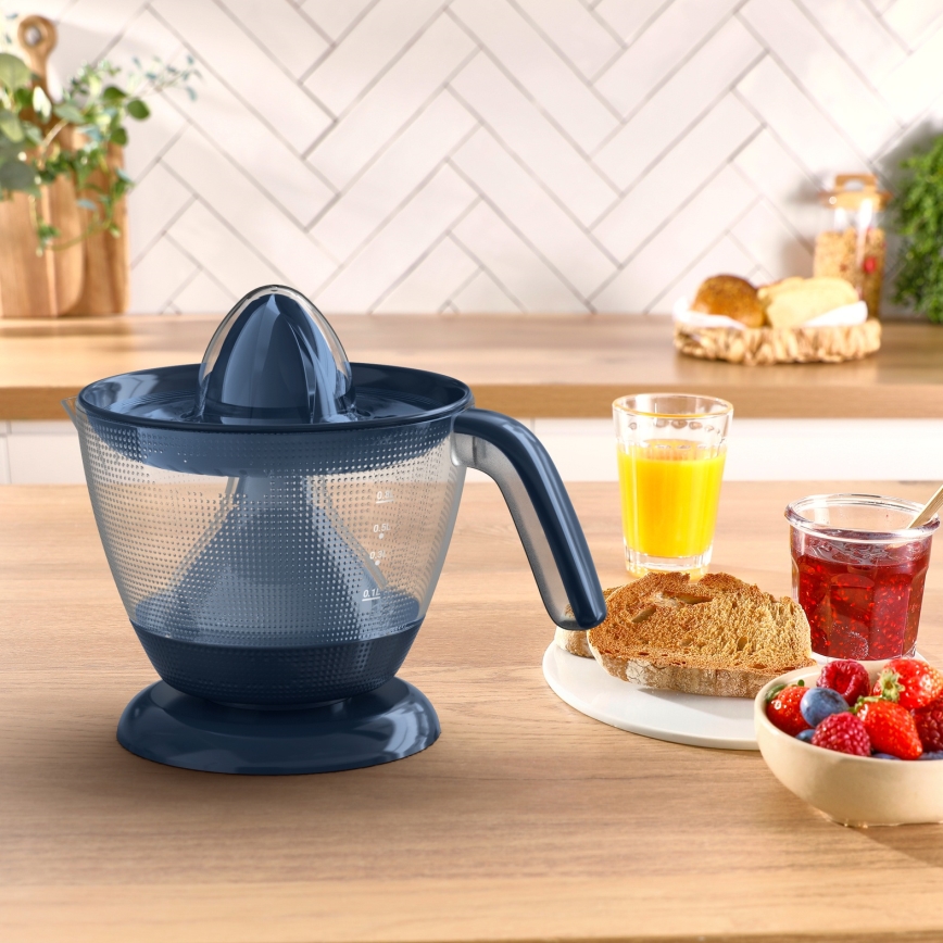 Tefal - Električni stiskalnik za citruse MORNING CITRUS PRESS 0,8 l 25W/230V modra
