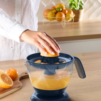 Tefal - Električni stiskalnik za citruse MORNING CITRUS PRESS 0,8 l 25W/230V modra