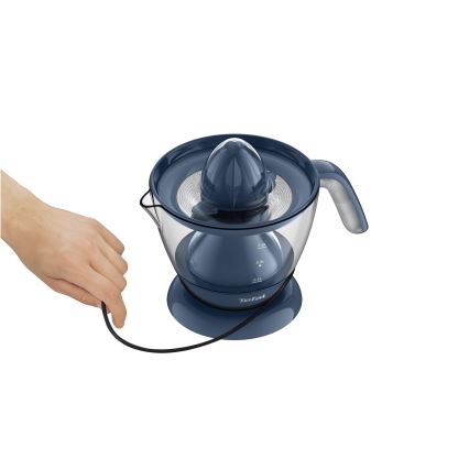 Tefal - Električni stiskalnik za citruse MORNING CITRUS PRESS 0,8 l 25W/230V modra