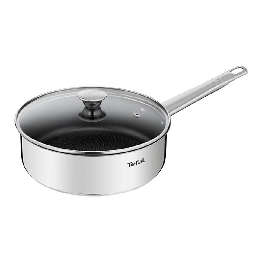 Tefal - Globoka ponev s pokrovom COOK EAT 24 cm