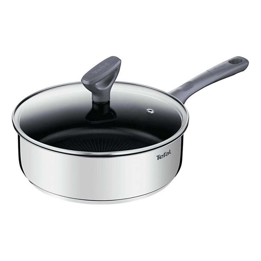Tefal - Globoka ponev s pokrovom DAILY COOK 24 cm