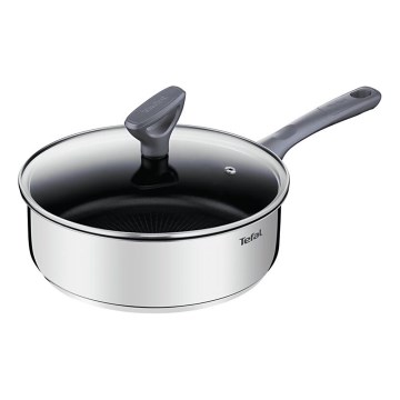 Tefal - Globoka ponev z pokrovom DAILY COOK 24 cm